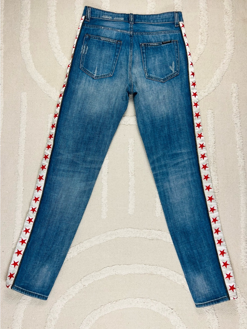Scotch & Soda FREE PEOPLE Star Jeans Mid Wash Maison Scotch Straight Leg 26x32 - Picture 4 of 16
